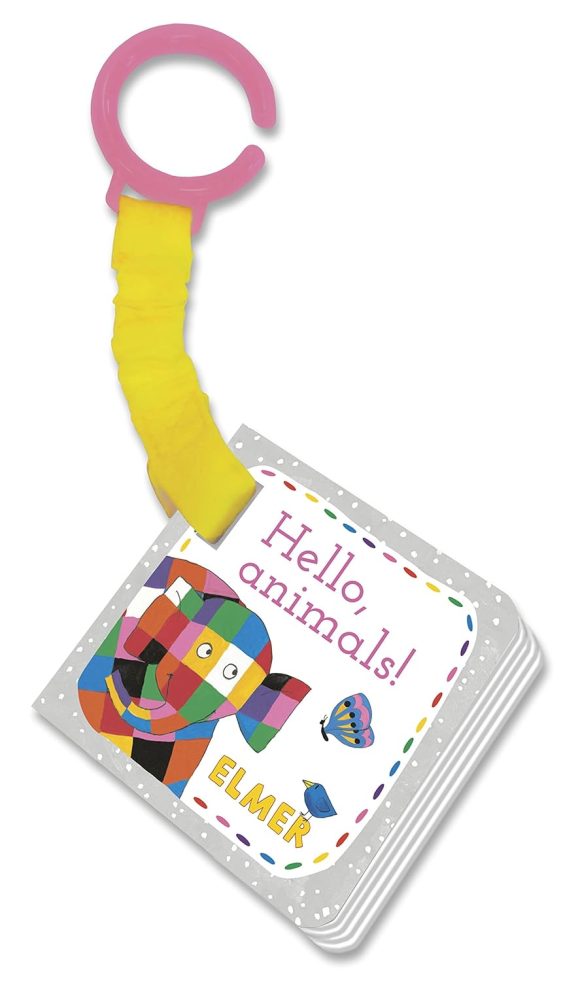 Elmer: Hello, animals!: buggy book Board book