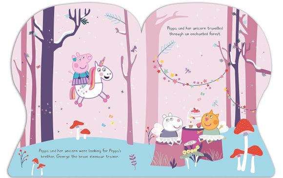 Peppa's Fantastic Unicorn Shaped Board Book - Image 3